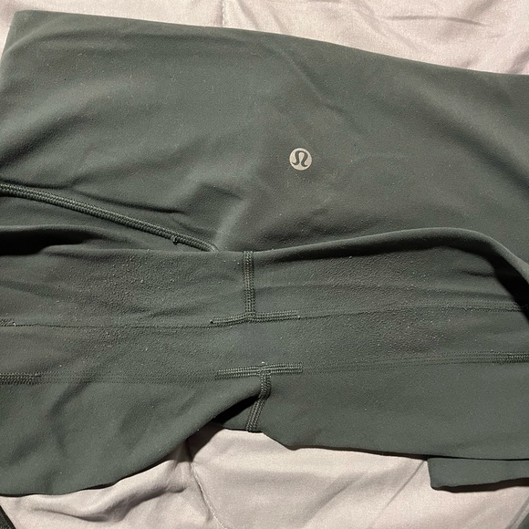 Green lululemon aligns - Picture 3 of 3